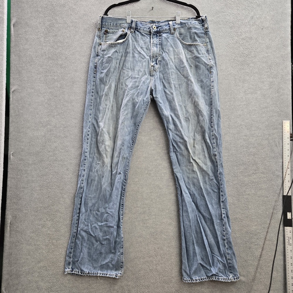 Polo Jeans Company Ralph Lauren Men Jeans 38/34 Light Blue Denim 33" Inseam